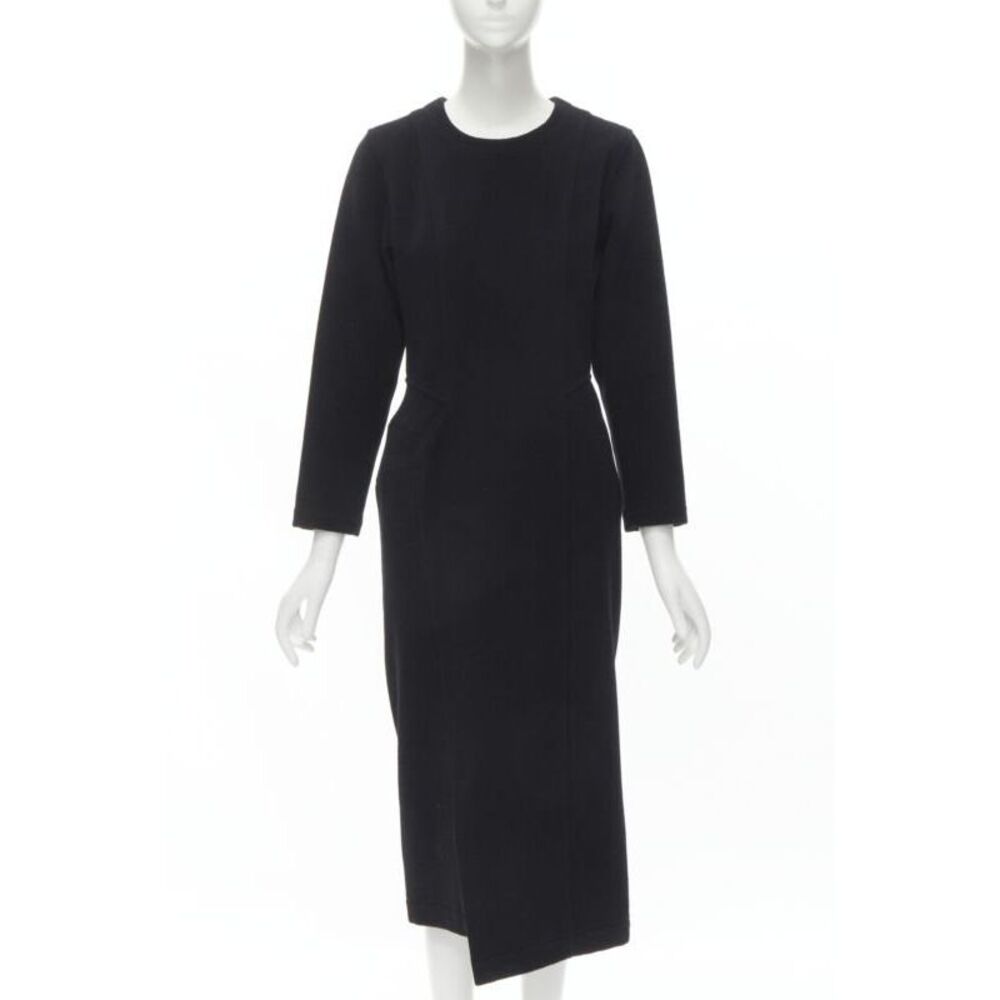 Comme Des Garcons Wool Asymmetric Dress